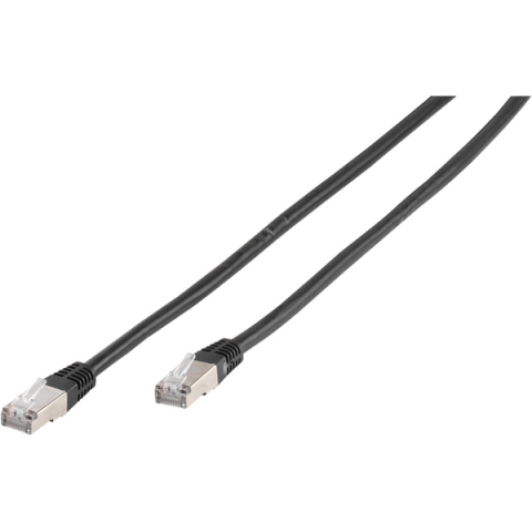 VIVANCO CAT6 UTP NETWORK ETHERNET CABLE RJ45 1m black