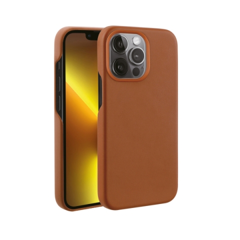VIVANCO MAG CLASSIC COVER IPHONE 13 PRO MAX brown backcover