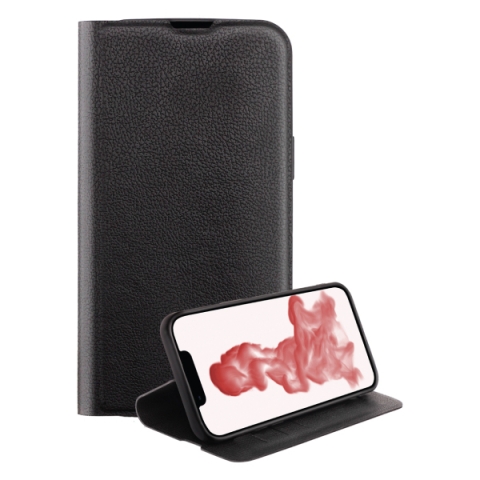 VIVANCO PREMIUM WALLET BOOK CASE IPHONE 14 PLUS black