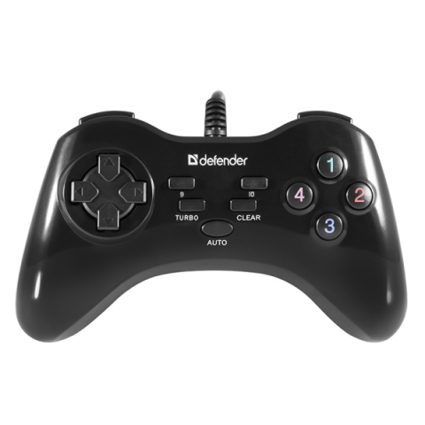 DEFENDER GAME MASTER 2 GAMEPAD WIRED CONTROLLER PC 13 BUTTONS