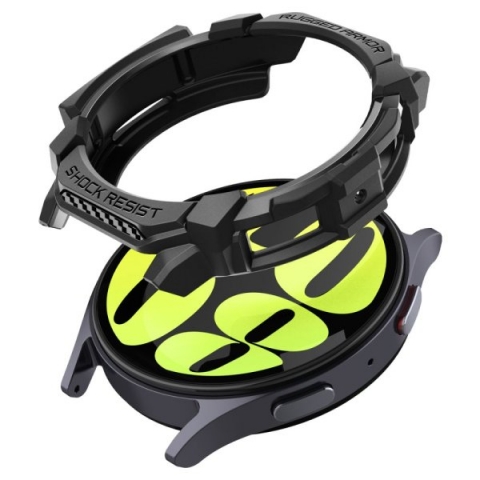 SPIGEN RUGGED ARMOR SAMSUNG WATCH 7 (44MM) Black