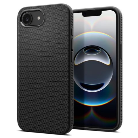 SPIGEN LIQUID AIR IPHONE 16E black backcover