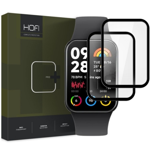 HOFI HYBRID GLASS XIAOMI SMART BAND 8 PRO black