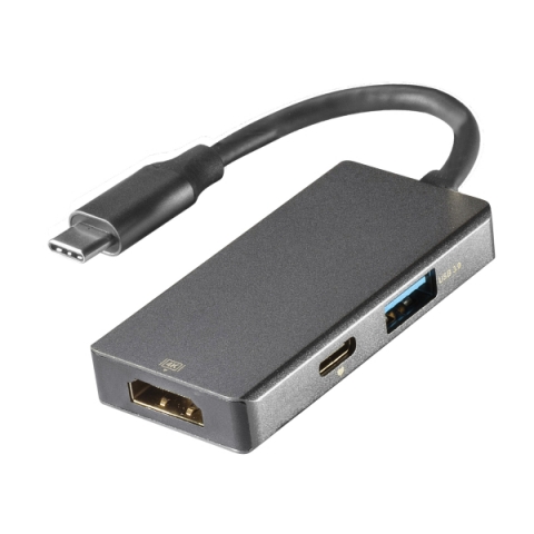 VIVANCO TYPE C SUPER SPEED HUB 3 IN 1 HDMI 4K 60 Hz