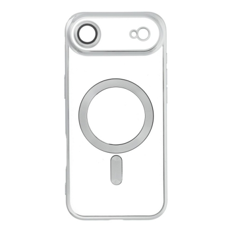 iS TPU MAG ELECTRO IPHONE 17 AIR trans silver backcover