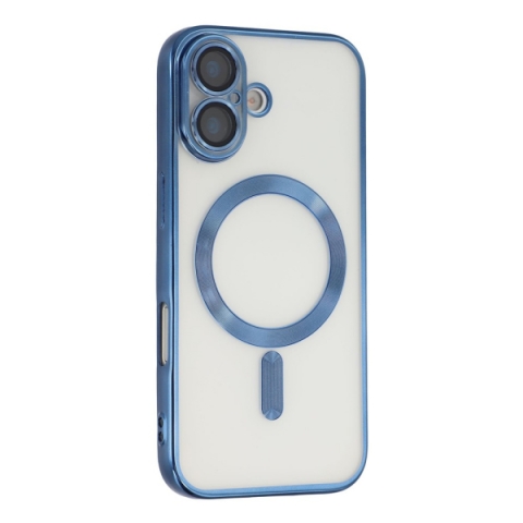 iS TPU MAG ELECTRO IPHONE 17 trans blue backcover