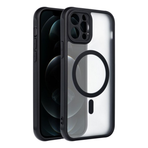 iS TPU FULL MATTE MAG IPHONE 12 PRO black backcover