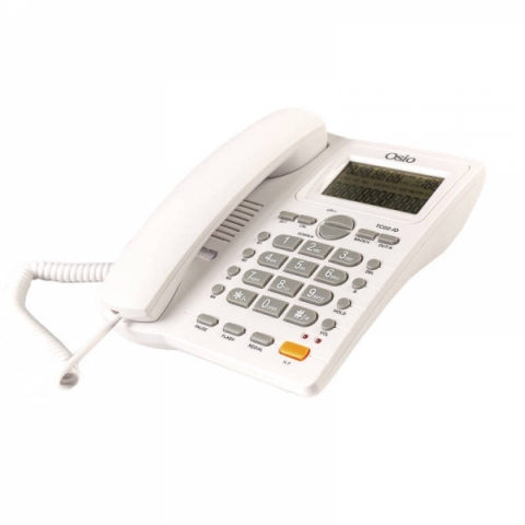 ΕΝΣΥΡΜΑΤΟ ΤΗΛΕΦΩΝΟ OSIO ΜΕ ΜΕΓΑΛΗ ΟΘΟΝΗ άσπρο