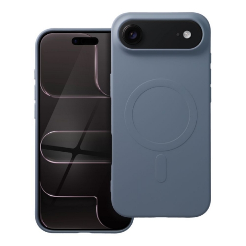 iS TPU SILICONE MAG IPHONE 17 AIR (BIG HOLE) light blue backcover