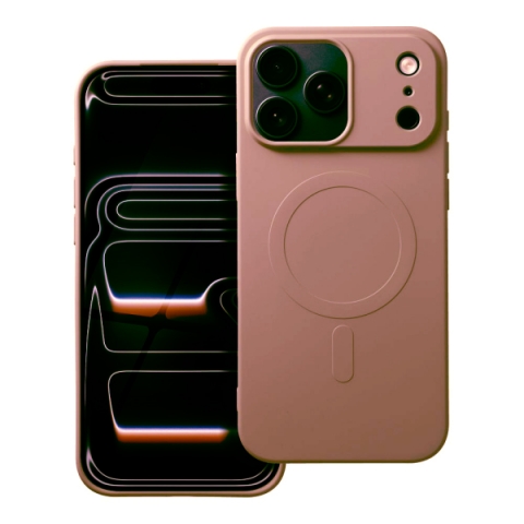 iS TPU SILICONE MAG IPHONE 17 PRO brown backcover