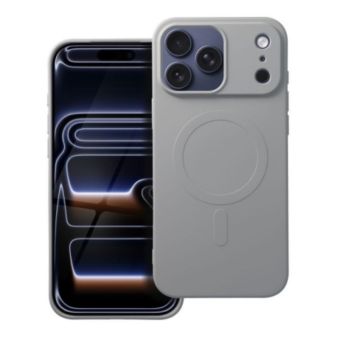 iS TPU SILICONE MAG IPHONE 17 PRO MAX (BIG HOLE) titanium backcover