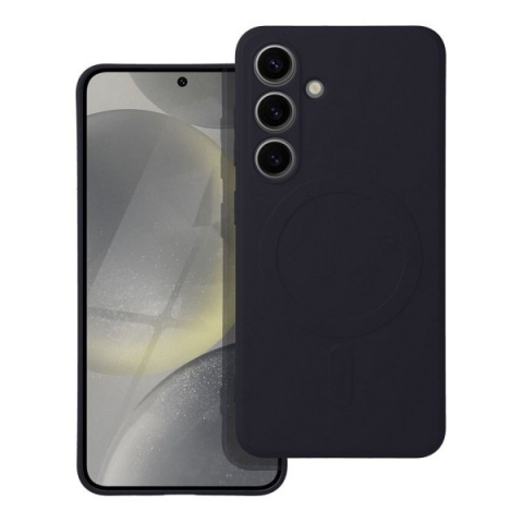 iS TPU SILICONE MAG SAMSUNG A17 black backcover