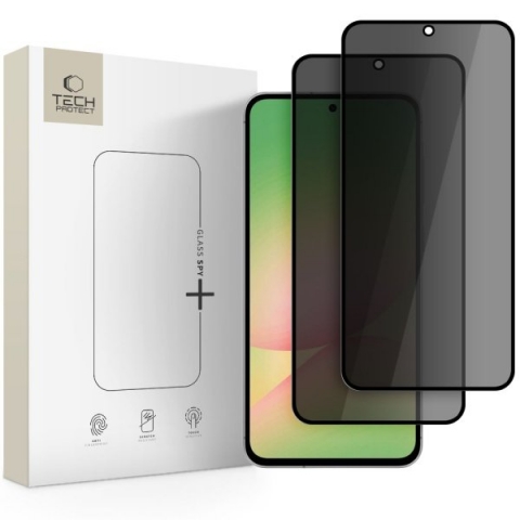 TECH-PROTECT PRIVACY GLASS FIT 2-PACK SAMSUNG A16 5G/4G / A17 5G/4G  / A26 5G