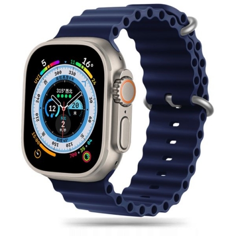 TECH-PROTECT REPLACMENT MAGNETIC ICONBAND PRO FOR APPLE WATCH 4/5/6/7/9/SE (42/44/45/49 MM) blue mi