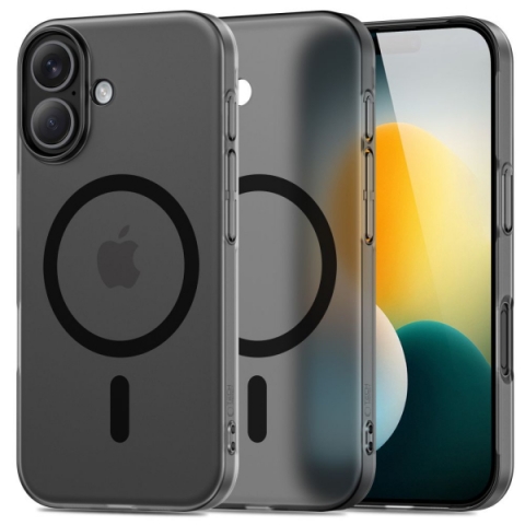 TECH-PROTECT MAGSLIM CASE IPHONE 17 matte black backcover