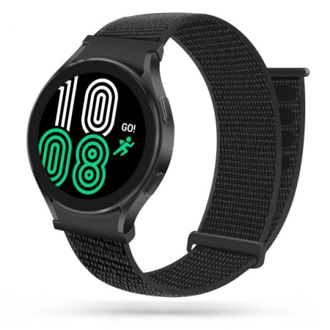 TECH-PROTECT REPLACMENT BAND NYLON FOR SAMSUNG WATCH 4 / 5 / 5 PRO / 6 / 7 / FE black