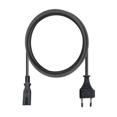 VIVANCO POWER SUPPLY CABLE EURO 8 CONNECTOR 1.25m